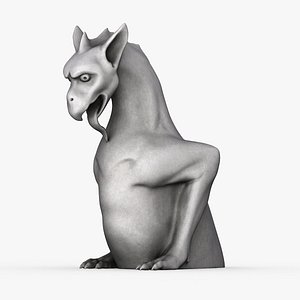 gargoyle statue 3d max