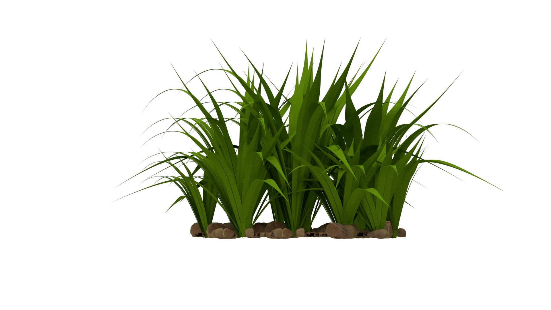 3D Grass Model - TurboSquid 2236189