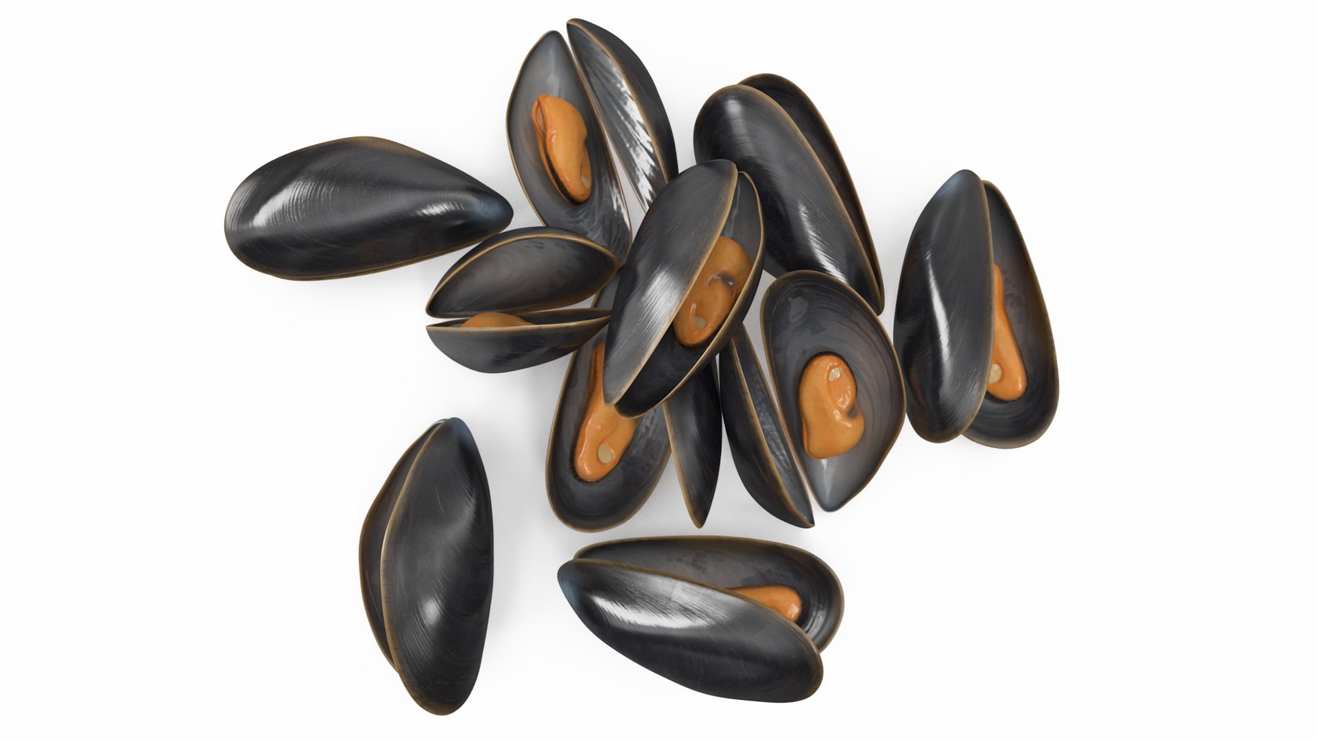 Pile of Boiled Mussels 3D model https://p.turbosquid.com/ts-thumb/is/9PSKX7/kl/pileofboiledmusselsc4dmodel011/jpg/1725506532/1920x1080/fit_q87/5b88659492a87e981accd41e39e97e69333fba12/pileofboiledmusselsc4dmodel011.jpg