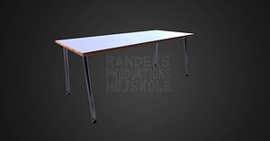 3D model table