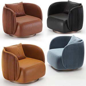 3D armchair chair