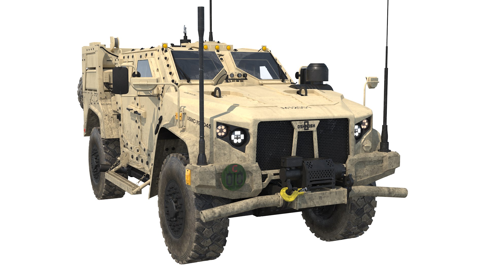 Jltv Oshkosh 3D Model - TurboSquid 2004116