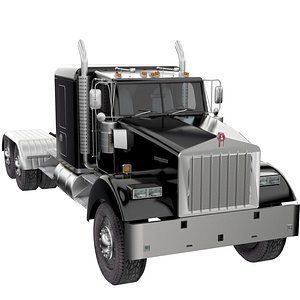 Kenworth W900 semi truck