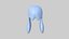 Inkling Hair 10 White - Splatoon Character Design