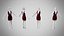 Dress 34 Burgundy Velvet