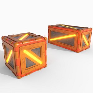 3D Sci-Fi Boxes