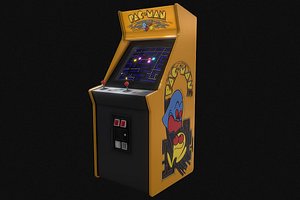 arcade machine 3D