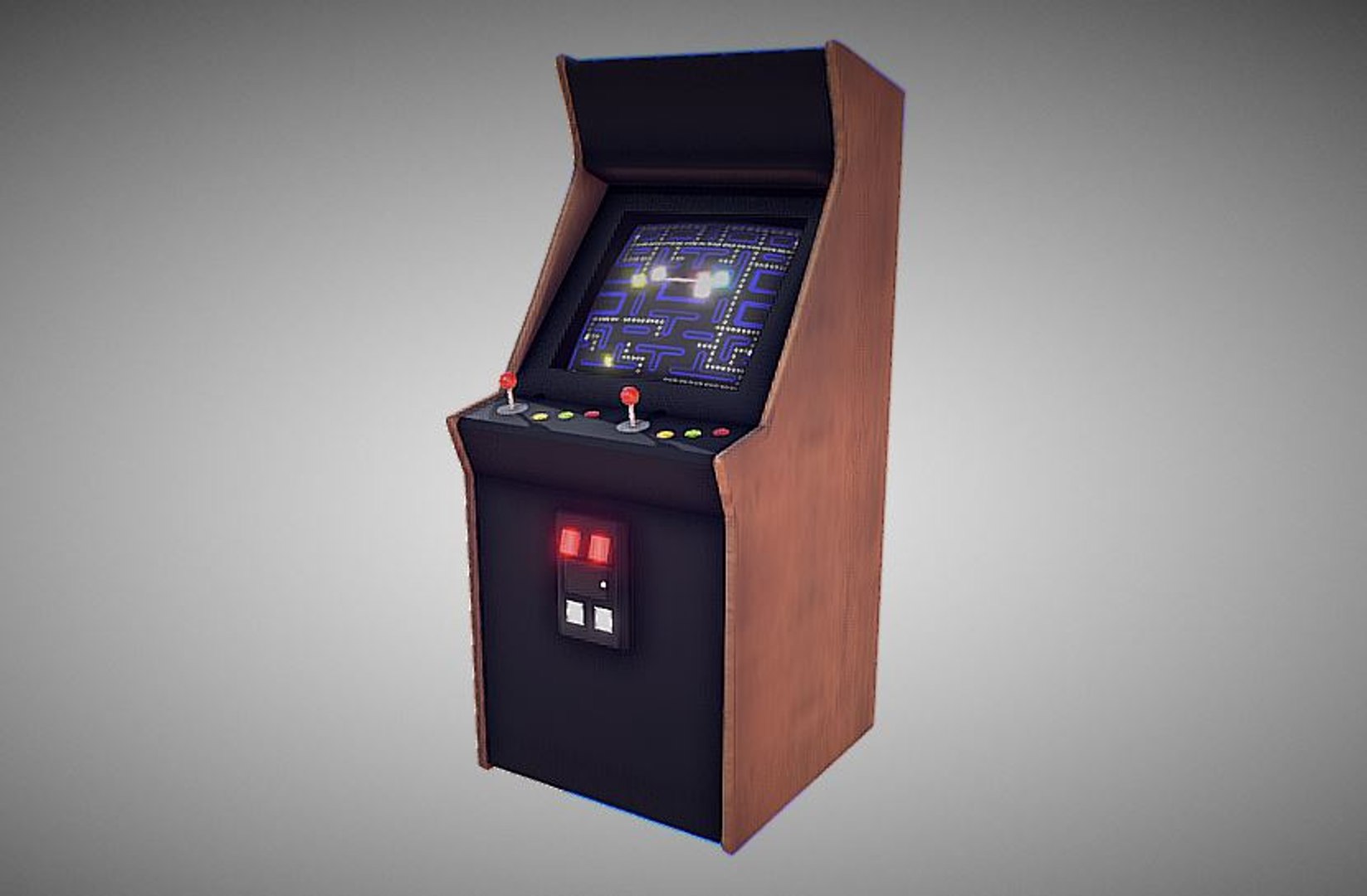 Arcade machine 3D - TurboSquid 1228934