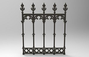 Ornate Iron Fence