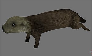 Sea Otters (Rigged)