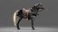War Horse Rigged 3D Model