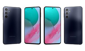 3D Samsung Galaxy M54 Dark Blue model
