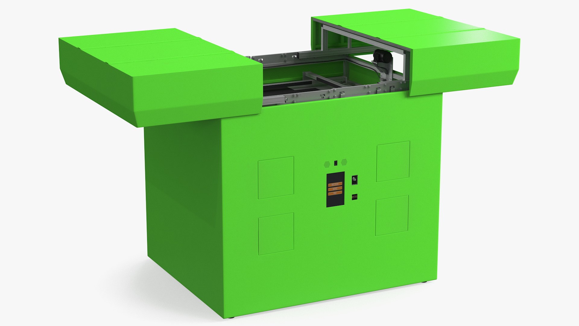 Delivery Drone Station 3D model preview
