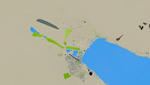 Tabuk Saudi Arabia 3d Model