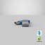 Werbeartikel USB Stick Mockup 03 Blue Open
