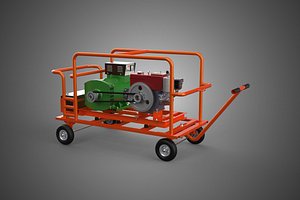 WHEEL SWIVEL CASTER DIESEL POWER GENERATOR SET GENSET ALTERNATOR