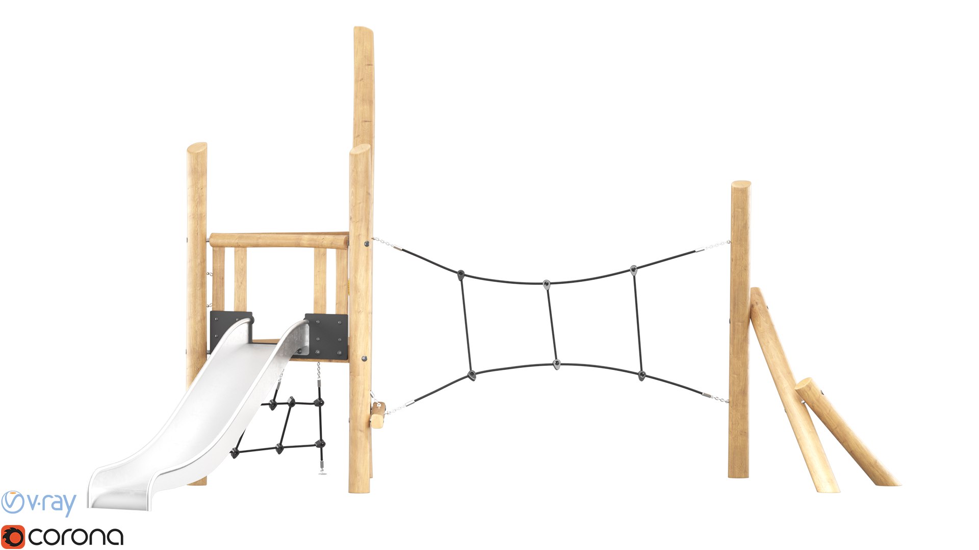 Robina Play System Tower And Net 3D Model - TurboSquid 1836975