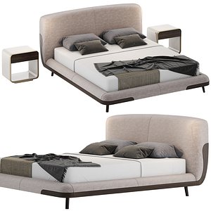 Turri SOUL Bed 3D model