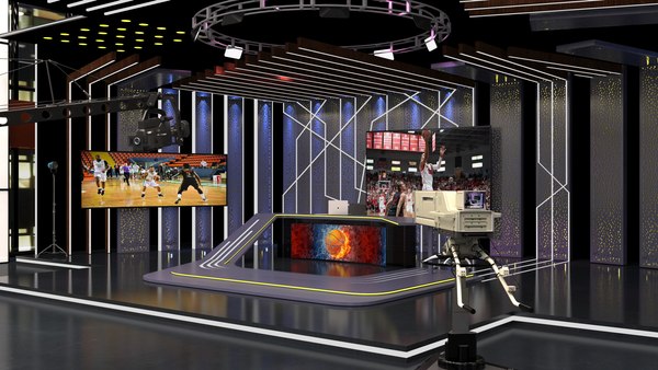 New Sports Studio model - TurboSquid 1955320