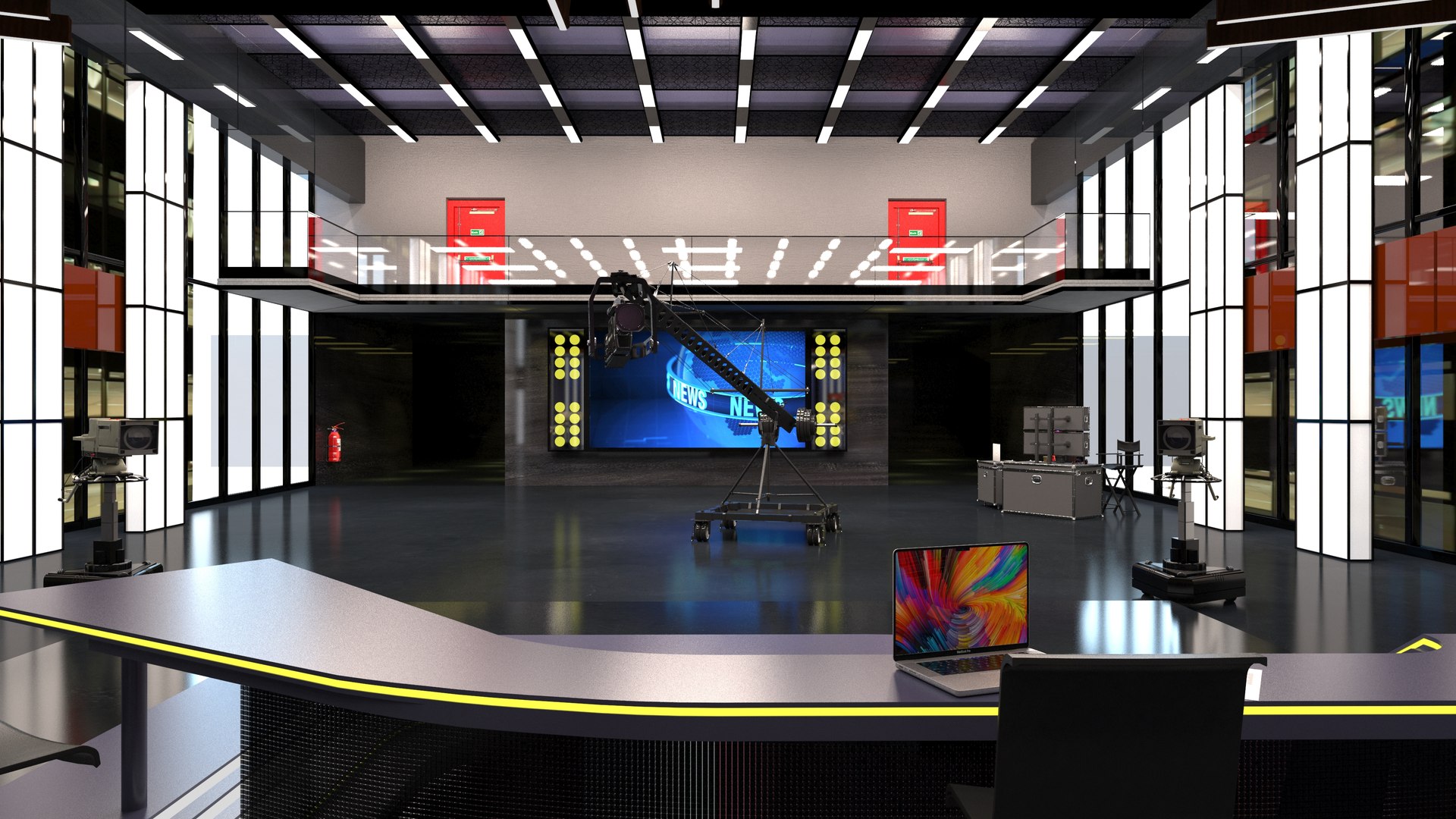 New Sports Studio Model - TurboSquid 1955320