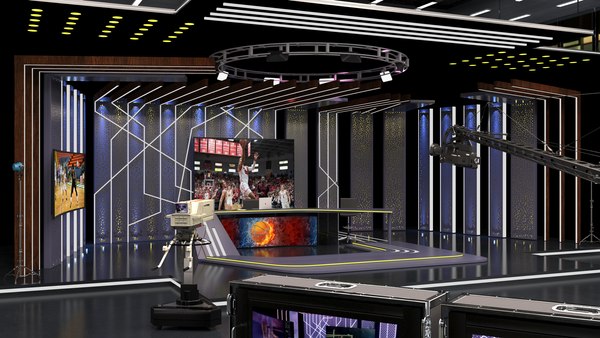 New Sports Studio model - TurboSquid 1955320