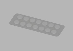 3D Tablets Pack model