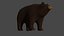 LowPoly Bear model