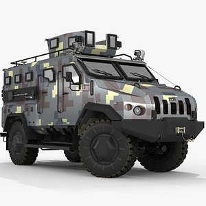 3D model APC Varta Combat