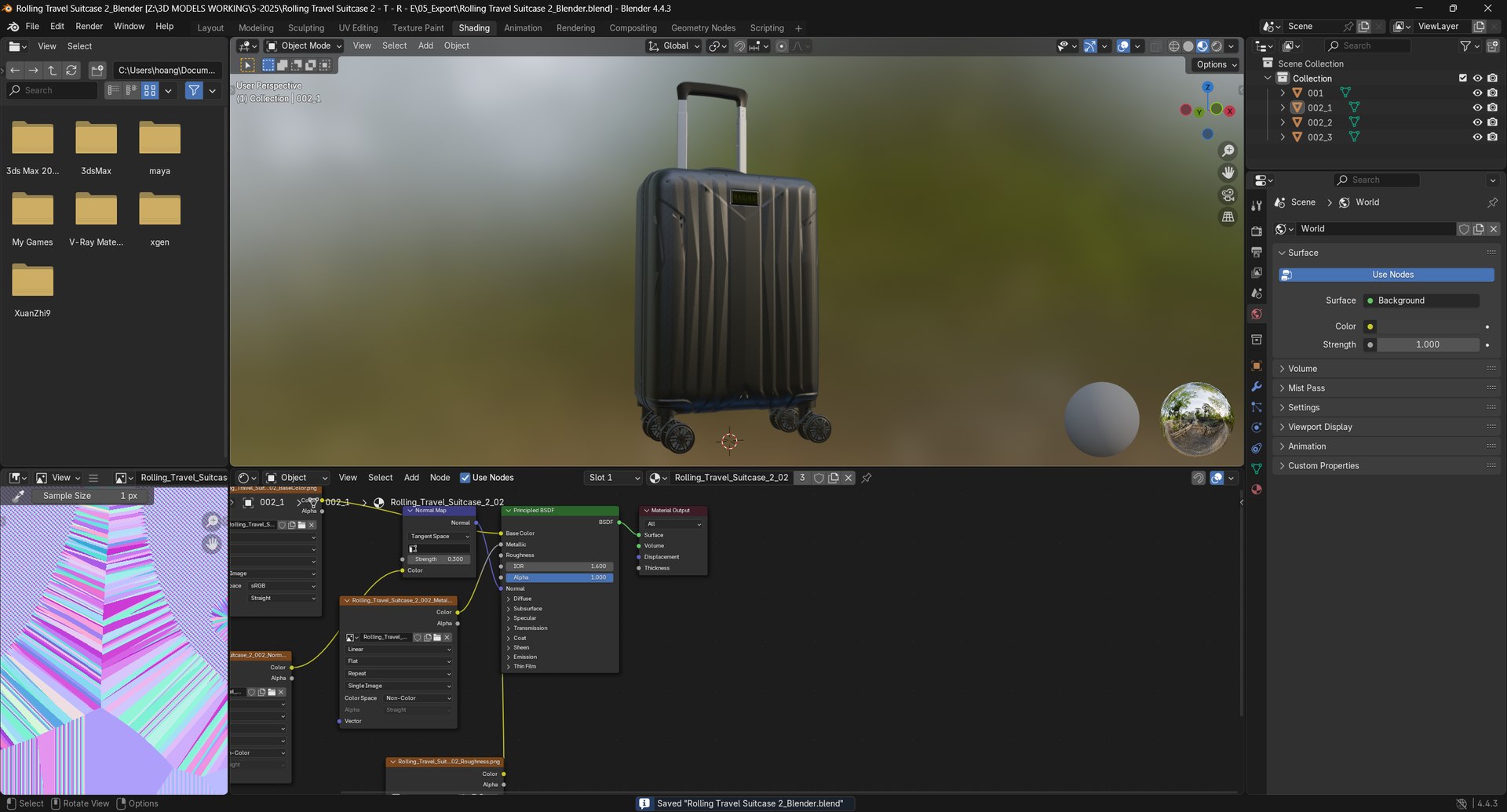 3D model Rolling Travel Suitcase 2 https://p.turbosquid.com/ts-thumb/it/56HQc7/EW/rollingtravelsuitcase2_012/png/1749199083/1920x1080/fit_q87/ca6f8d18dc55c1851899e5e5028316aaf892ff4b/rollingtravelsuitcase2_012.jpg