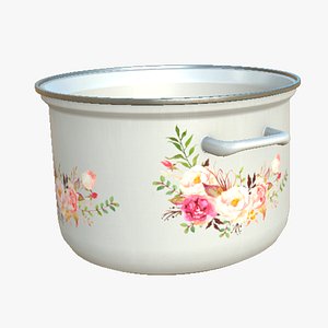 3D Russian Tableware model