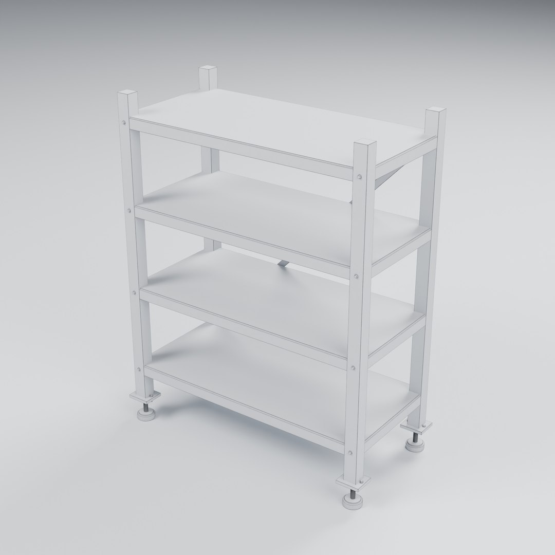 3D model Galvanized Storage Shelving 1250x610mm Configuration 02 https://p.turbosquid.com/ts-thumb/it/70BRwz/e9/06_wireframe/jpg/1791749158/1920x1080/fit_q87/ef4e80a500494b10ab1caa1433f5eb5a2c49b3c3/06_wireframe.jpg