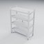 Galvanized Storage Shelving 1250x610mm Configuration 02