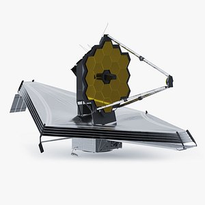 James Webb Space Telescope 3D model