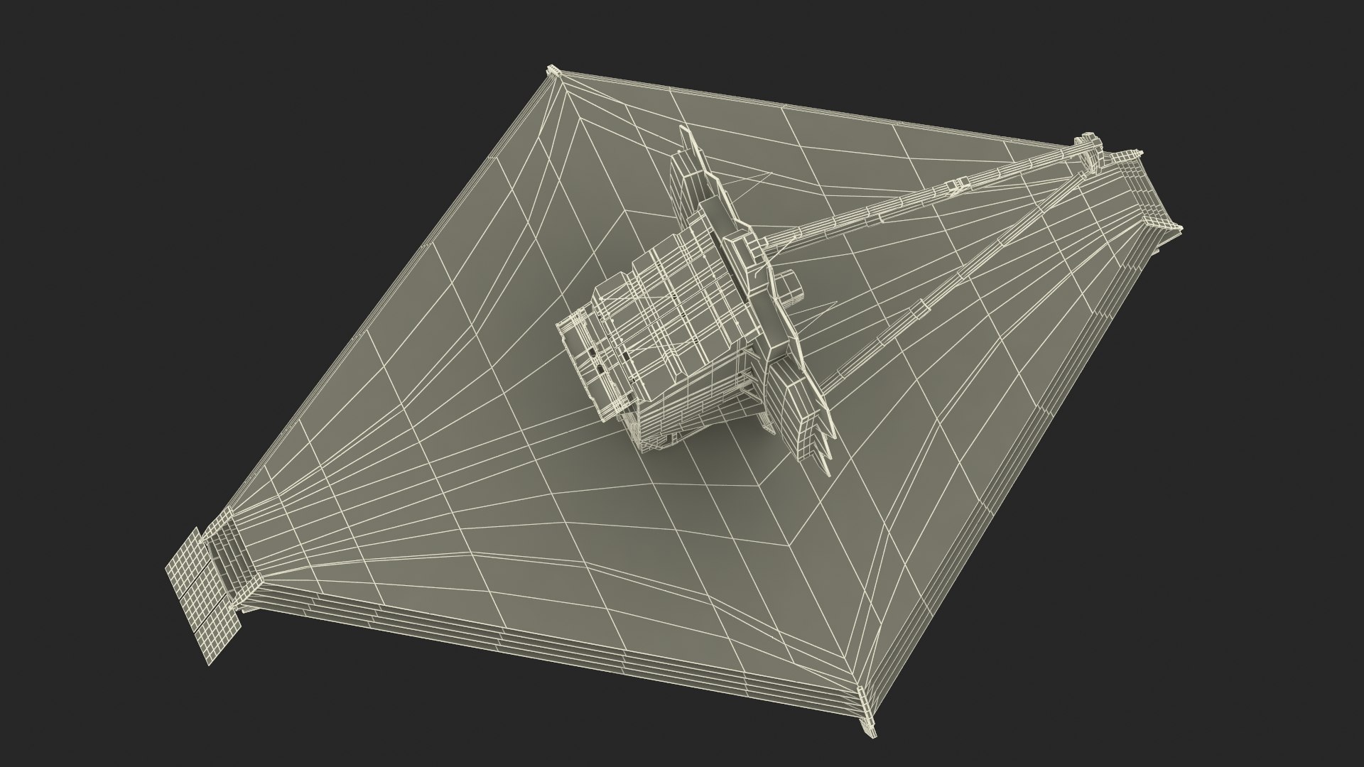 James Webb Space Telescope 3D model https://p.turbosquid.com/ts-thumb/it/9APVwy/hy/jameswebbspacetelescope3dsmodel032/jpg/1671410762/1920x1080/fit_q87/a822ba374a02f4647f7c8d3aa388a72d0cb84947/jameswebbspacetelescope3dsmodel032.jpg