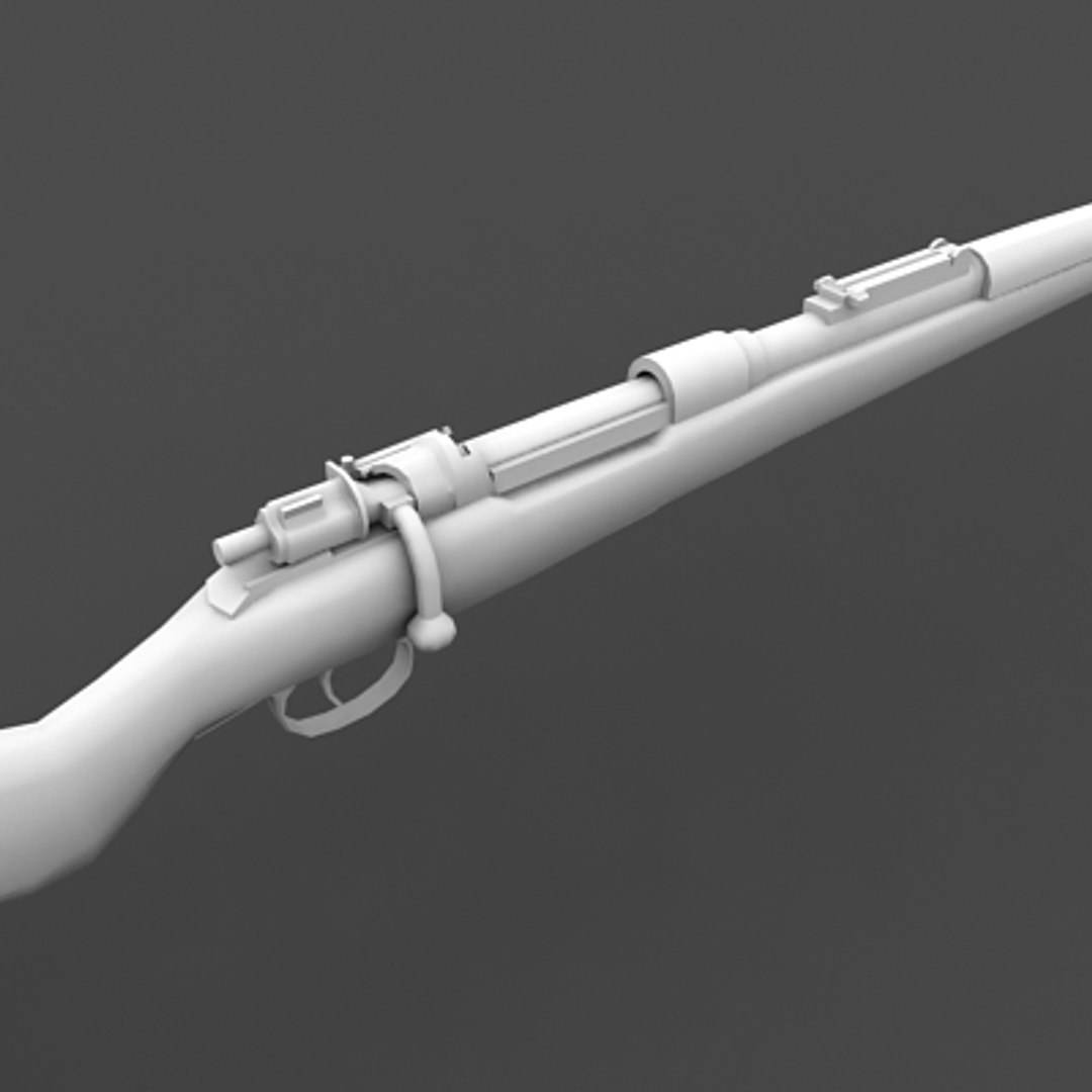 Karabiner 98 K Rifle 3ds