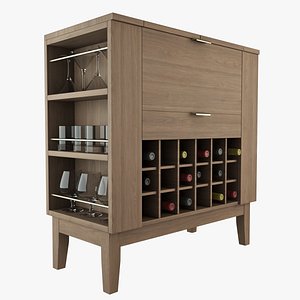 Bar Spirits Cabinet