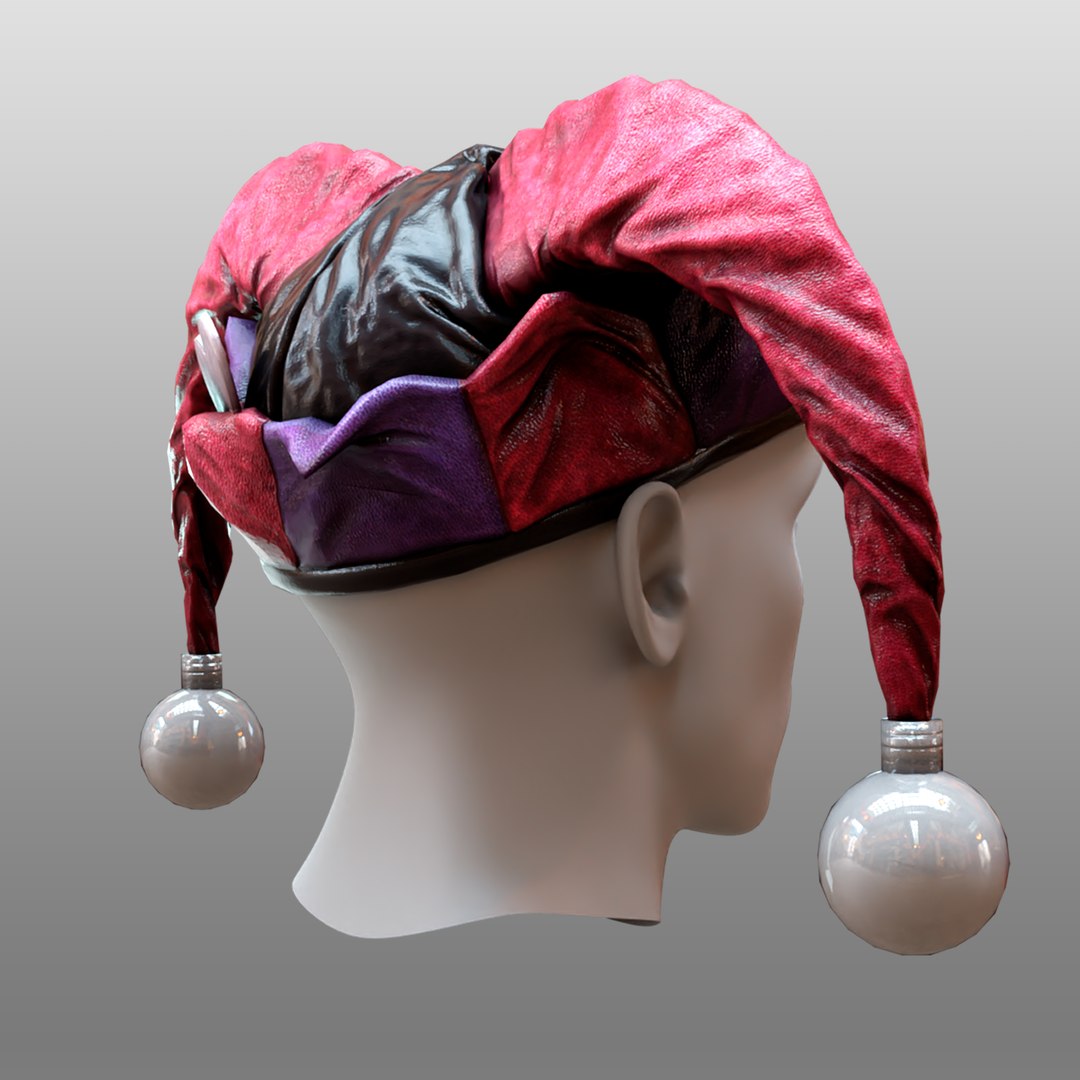 3D jester s hat TurboSquid 1622524