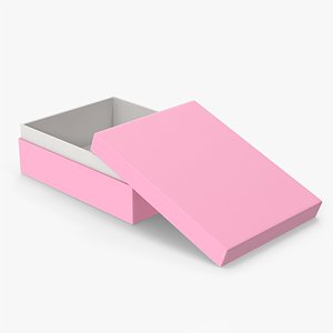3D Pink Box model