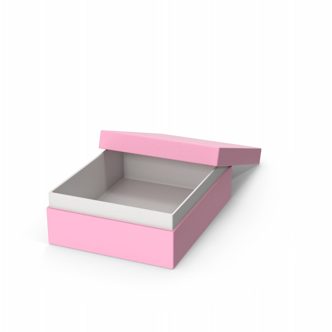 3D Pink Box Model - TurboSquid 2078449