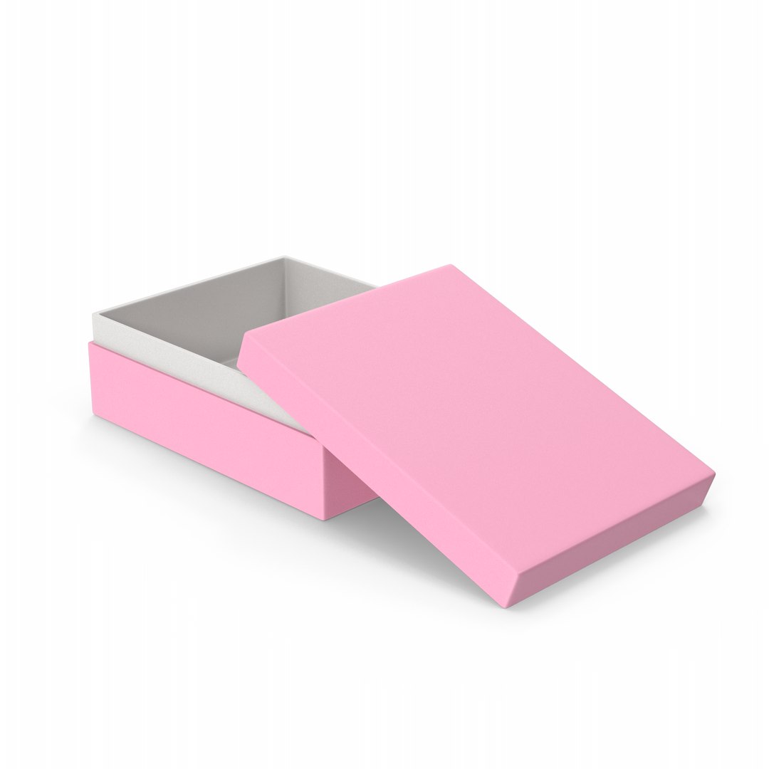 3D Pink Box Model - TurboSquid 2078449