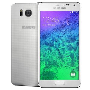 Samsung Galaxy Alpha Dazzling White
