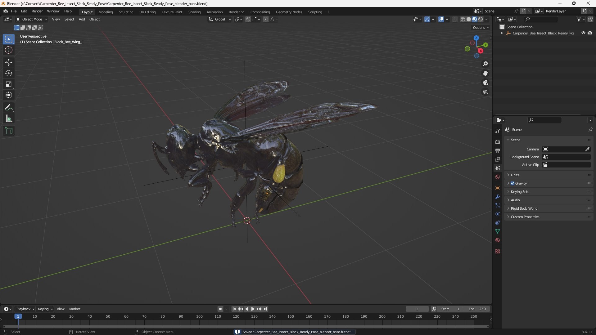 Carpenter Bee Insect Black Ready Pose 3D https://p.turbosquid.com/ts-thumb/it/IOwJ0L/JL/carpenter_bee_insect_black_ready_pose_1001/jpg/1755662680/1920x1080/fit_q87/5e3d9edd8ee6bc0a1d672e9bc2d79d41be83f9d2/carpenter_bee_insect_black_ready_pose_1001.jpg