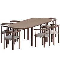 Elliot dining set by De La Espada