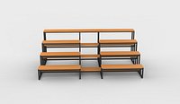 Sports seat 04 3D model