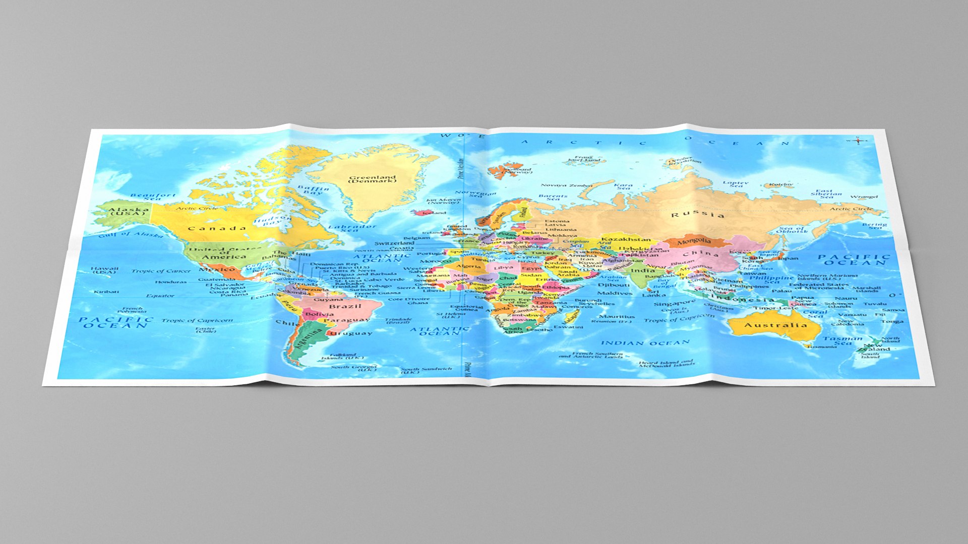 3D World Map - TurboSquid 1861944
