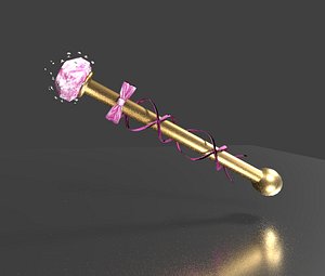 Princess wand with stars