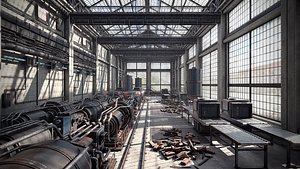 Abandoned Factory Pack 3D model