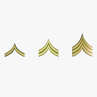 Stripe Military Ranks For Games