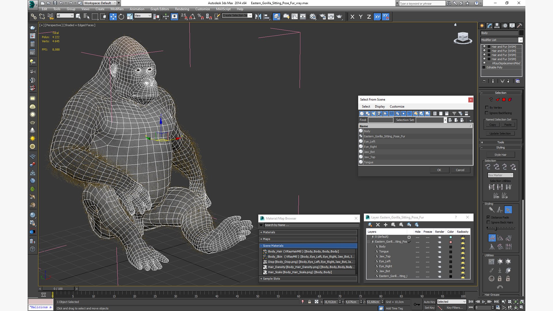 3D Eastern Gorilla Sitting Pose Fur model https://p.turbosquid.com/ts-thumb/it/TV0gz5/pu/easterngorillasittingposefurmb3dmodel022/jpg/1708586539/1920x1080/fit_q87/f073c72defbad9d3fa6762feb463c771547d0508/easterngorillasittingposefurmb3dmodel022.jpg