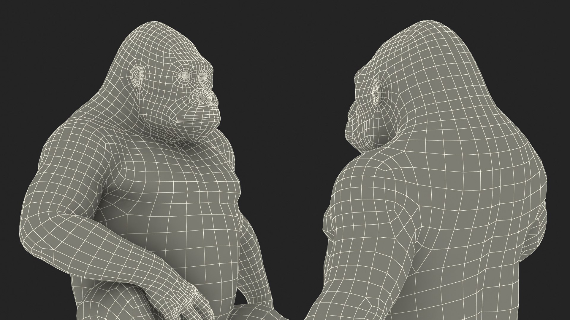 3D Eastern Gorilla Sitting Pose Fur model https://p.turbosquid.com/ts-thumb/it/TV0gz5/z3/easterngorillasittingposefurmb3dmodel025/jpg/1708586550/1920x1080/fit_q87/cf99770f54e43a0790f3045c3b7f1d8392965955/easterngorillasittingposefurmb3dmodel025.jpg